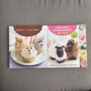 Hello, Cupcake & cupcakes, cookies & pie, oh, my! Cake decorating books baking